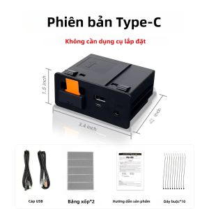 Carplay Android Tự Động Không Dây/Có Dây Module Type-C Adapter Bộ Dành Cho Xe Mazda 2 3 6 CX3 CX5 CX8 CX9 MX5 USB HUB TK78669U0C