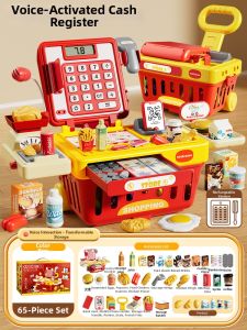 BEI JESS | Educational Simulation Supermarket Checkout Counter Toy