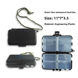 MONLEYTA | Large Size Fishing Accessories Box Waterproof Road Fishing Hook Storage Box Lure Bait Box Fishing Gear Tool Box Fishing Entertain