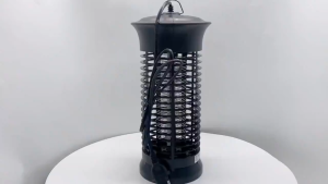 Electric Shock Mosquito Killer Portable Insect Lamp Indoor Safe Non-toxic Quiet UV Light Replaceable Bulb 2 Pin Plug