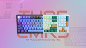 EGA KEYBOARD(คีย์บอร์ด)Mechanical Gaming รุ่นType CMK5(BlueRed Switch)-APP Solution