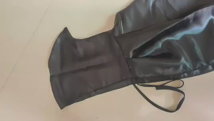 1PC kostum star wars wanita / jubah pria premium Warna hitam panjang badan 80cm、120cm、140cm ukuran dewasa jubah anak