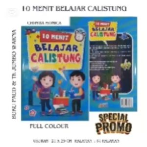 BUK TK JUMBO - 10 MENIT BELAJAR CALISTUNG UNTUK PAUD DAN TK