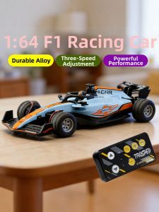 Remote Control F1 Formula Toy Car 1:64 Alloy