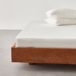3pcs Fitted Sheet Set Deep Pocket Mattress Cover White Summer Cool Feeling Lyocell Hot Sleepers Bedding US Queen Drop Shipping
