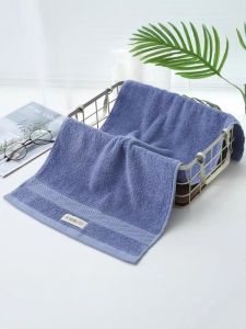 Khăn Mặt Cotton Nguyên Chất Dày Dặn Mềm Mại Thấm Hút Nước Không Rụng Lông Dùng Trong Gia Đình Khăn Lau Tay Cho Cặp Đôi