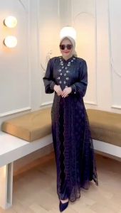 Gamis Syari Jumbo Terkini: Baju Muslim Wanita Mewah & Dress Pesta Kondangan