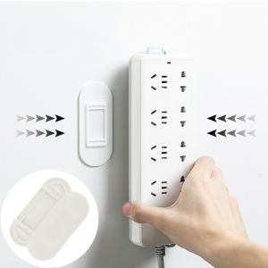 Free Shipping ที่ยึดปลั๊กไฟติดผนังแบบสีกับส้ม กำหนดให้กาวได้เอง