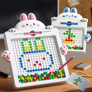 Kids Learning Toys Magnetic Drawing Board Letters Words Educational Toys for Boys Girls 3 4 5 6 Years Old Doodle Board with Pen & Learning Creative Parent-child Interactive Games Toy