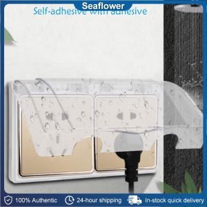 【COD】86 Type Socket Protector Waterproof Double Socket Protector Electric Plug Cover Splash Box