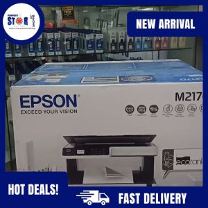 Epson M2170 EcoTank Monochrome Printer: Fast Print Scan & Copy with Wi-Fi Auto Duplex
