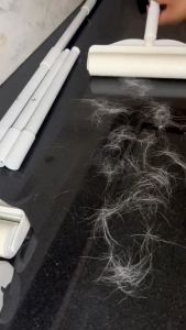 ไม้ม็อบ กกลิ้งทำความสะอาด ลูกกลิ้งเก็บขน ขนสัตว์เลี้ยง ขนาด24cm ด้ามจับ100ซม ด้ามจับปรับได้ ปรับความยาวได้