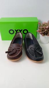 ผ้าป่าใหญ่ สุขภาพหนังแท้ สูง 1 นิ้ว ใส่สบาย X06022 รองเท้าคัทชู พี้นแบน หนังนิ่มมาก พี้นยางสั่งทำพิเศษ ผ้าดื่มส่วนตัว ๆ มากของตนเอง