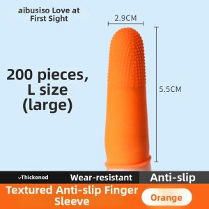DINGQING | Disposable Thickened Anti-slip Nitrile Finger Protector