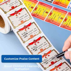 Mini Colorful Encouragement Stickers for Children