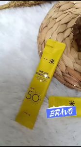 Sun Screen Cindynal Sun Block (SACHET) SPF 50 PA+ Tahan 12 Jam Size Travel Wajah Sunblock Sunscreen - EM043