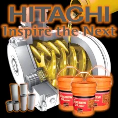4 LITERS GALLON HITACHI NEW HISCREW OIL NEXT (REPACKED) COMPRESSOR