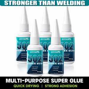 Medium Super Glue 502 All-Purpose Quick Fixes Instant Extra Strong Adhesive For Woodworking Hobby Models DIY Office Craft Repair