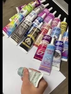 LOOLIFL | b7000 glue for jewelry Rhinestone Crafts Bead AdhesiveHigh Viscosity Glues for Clothes Shoes Fabric Cell Phones Screen Repair.