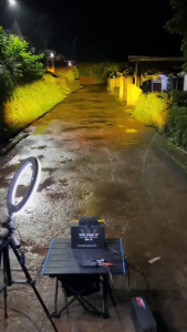 [PROMO GRATIS KAOS] Lampu Motor Mobil Mini Laser UPS Way Maker 3 Mata UW3 Militay Grade 150 Watt Merk UPS WAY MAKER