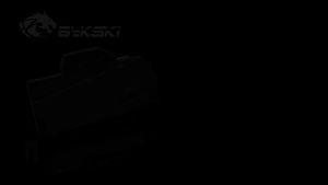 Bykski GPU Block for MSI GeForce RTX 4060 VENTUS 2X BLACK 8G OC / Gaming X 8G Graphics Video Card Water Cooling N-MS4060VES-X