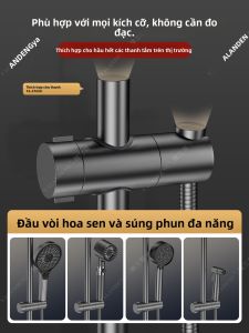 YALANDENG | Khung Gắn Vòi Sen Điều Chỉnh Không Cần Khoan