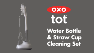 OXO Tot Water Bottle and Straw Cup Cleaning Brush Set