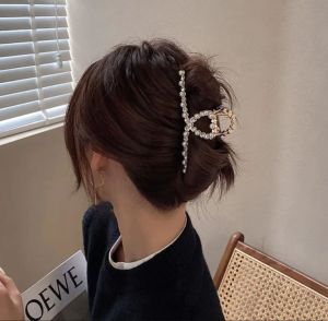 กิ๊ปหนีนผม ประดับด้วย มุก/เพชร