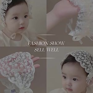 Lace Headwrap For Baby Breathable And Non-restrictive