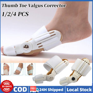 [ Local Stock ] YOUYUEPINK 2Pcs Thumb Toe Valgus Corrector Adjustable Pedicure Stretch Foot Care Pain Relief Splint Separator