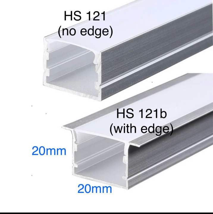 aluminum led channel 20mm x 20mm Lazada PH