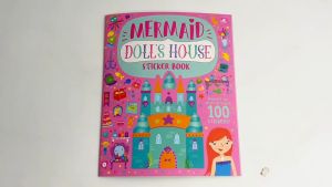 Mermaid Dolls House Sticker Book To Decorate Castle With 100+ Stickers For Kids