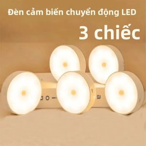 Đèn LED Cảm Biến Có Thể Sạc Lại Bằng USB Đèn Ngủ Không Dây Cho Tủ Bếp Tủ Quần Áo Cầu Thang - Đèn Tủ Quần Áo Tiết Kiệm Năng Lượng Được Kích Hoạt Bằng Chuyển Động