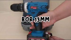 TERMURAH mesin bor cordless impact EDON LV3-2110 21VOLT 13MM