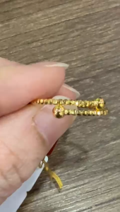 Poh Heng Jewellery 22K Freestyle Ring in Yellow Gold [Price By Weight]