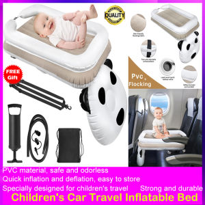 New Baby Inflatable Camp Bed Air Mattresses Car Rear Folding Kid Sleeping Bed ChildrenS Travel Accessory High-Speed Rail Plane