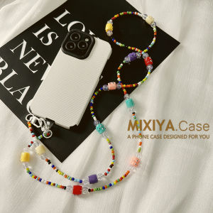 Handmade Long Crossbody Mobile Phone Chain New Year Girl Cute Anti Lost Portable Clip Creative Little Monster Backpack Decoration