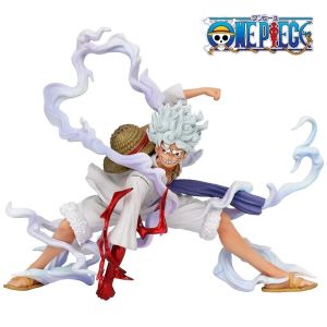 Bandai | Luffy Anime One Piece Figure Luffy Gear 5 Action Figures Anime One Piece Statue Monkey D. Luffy Pvc Model Toy Gift For Boyfriend