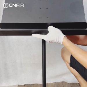 ONAIR Heavy-Duty Adjustable Music Lyric Stand for Church Bands Schools Orchestra
