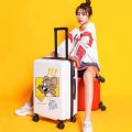 Cartoon Duck Children's Luggage Suitcase with Four-Wheel Rotation Travel Bag Pull Rod 20 Inches 24 Inches 28 Inches Gift Box. 