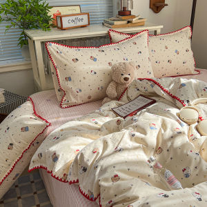 MANSHIAN | Cartoon Cotton Duvet Cover Set 150x200x230cm