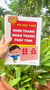 Sách Vui Học Toán Tiền Tiểu Học - Tách Gộp - Nhìn Tranh Làm Phép Tính - Tư Duy Vấn Đề (lẻ tự chọn) Vizibook