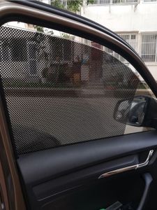 แผ่นปิดหน้าต่างกันแดดแบบสีดำ ทรงเรขาคณิต ป้องกันความร้อน กันแสง UV สำหรับห้องนอน รถ และบalcony ด้วยแรงดึงสติกเกอร์ไฟฟ้า