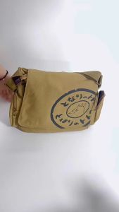 Japanese Sling Shoulder Canvas Bag Large Capacity Handbag for Women Retro Men Messenger Bag Student Crossbody Bag