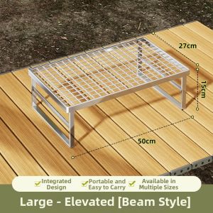 WUBUWEI | Outdoor Portable Elevated Grill Rack