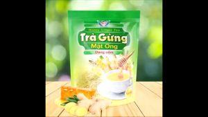 Trà Gừng dạng cốm Sing Việt Hộp 100g (10 gói x 10g) 100% tự nhiên