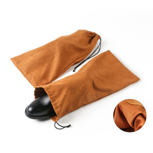 WEEDI 3/10Pack Shoe Storage Bags Travel Accessories Dustproof & Reusable Flannel Shoe Pouch with Drawstring Travel Shoe Bags