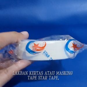 Lakban Kertas / Masking Tape STAR TAPE