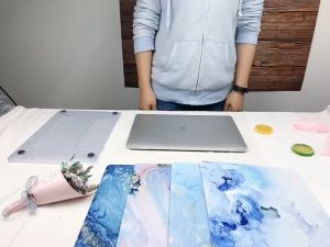 Case Casing Protective Pelindung Laptop Macbook Air Pro 13 14 15 M1 M2 2019 2020 2021 2023 A1932 A2179 A2337 A1706 A1708 A1989 A2159 A2251 A2289 A2338 A2779 A2941 Gambar Kartun Cartoon Binatang Hewan Animal Kucing Anjing Kambing Cat Sheep Dog Motif Lucu