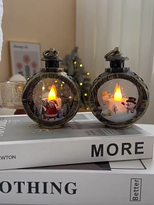 Đèn Lồng Tròn Trang Trí Giáng Sinh – Santa & Quà Tặng LILA DNOEL25